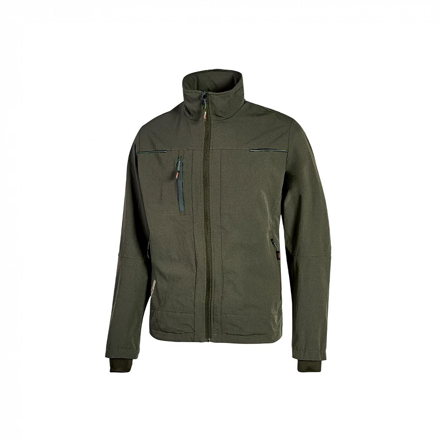 Chaqueta de trabajo de punto en marino. Ropa de punto Workteam S4503