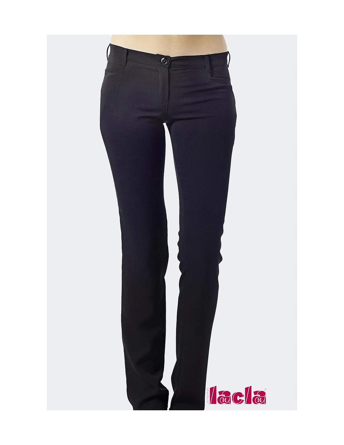 PANTALON SEÑORA SPANDEX CON BOLSILLOS 41300901 LACLA